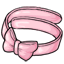 Pastel Pink Bow Belt