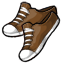 Brown Tennis Shoes