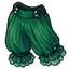 Emerald Buttoned Bloomers