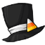 Candy Corn Top Hat