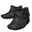 Charcoal Side-Button Boots