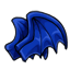 Blue Chibi Dragon Wings