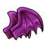 Purple Chibi Dragon Wings