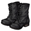 Black Laced Combat Boots