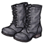 Stone Laced Combat Boots