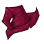Crooked Burgundy Witch Hat