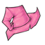 Crooked Pink Witch Hat