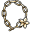 Gold Crystal Flower Bracelet