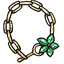 Emerald Crystal Flower Bracelet