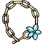 Sapphire Crystal Flower Bracelet