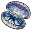 Blue Cateye Glasses