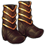Elfin Gold-Adorned Boots