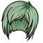 Cute Green Mop Wig