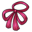 Dark Pink Cutie Ribbon