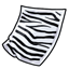 Vinyl Shoe Decals: Zebra Stripes