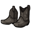 Dark Ochre Cowboy Boots
