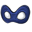 Cobalt Domino Mask