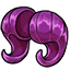 Long Purple Dragon Horns