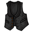Black Embellished Waistcoat