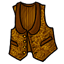 Brass Embellished Waistcoat