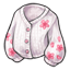 Cherry Blossom Embroidered Cardigan