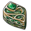Emerald-Encrusted Trinket Box