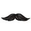 Black Natural Mustache