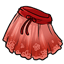 Faded Red Skirt