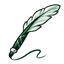 Elysian Feathered Green Eyeliner