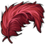 Crimson Feather Plume