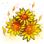 Flaming Sunflowers