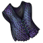 Inky Fishscale Vest