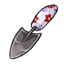 Purple and Red Floral Trowel