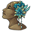 Antique Flower Headdress