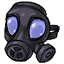 Clear-Lens Gas Mask