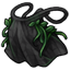 Gourd Witch Black Apron