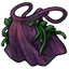 Gourd Witch Purple Apron