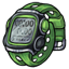 Green GPS Watch