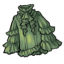 Green Ouji Lolita Ruffle Top