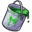 Green Paint Can