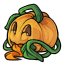 Hair-Filled Pumpkin
