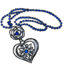 Sapphire Heart of Veta Necklace