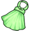 Green High Waisted Skirt