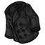 Black Hooded Pea Coat