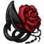 Horns and Roses Rose Adorned Tail