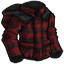 Black and Red Plaid Hunting Jacket