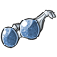Blue Insect Goggles