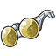 Golden Insect Goggles