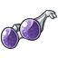 Purple Insect Goggles