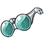 Turquoise Insect Goggles